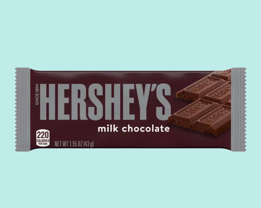 Snacky Candy - Vente Barre chocolatée - Barre de chocolat au lait Hershey's 1,55 oz, lot de 361
