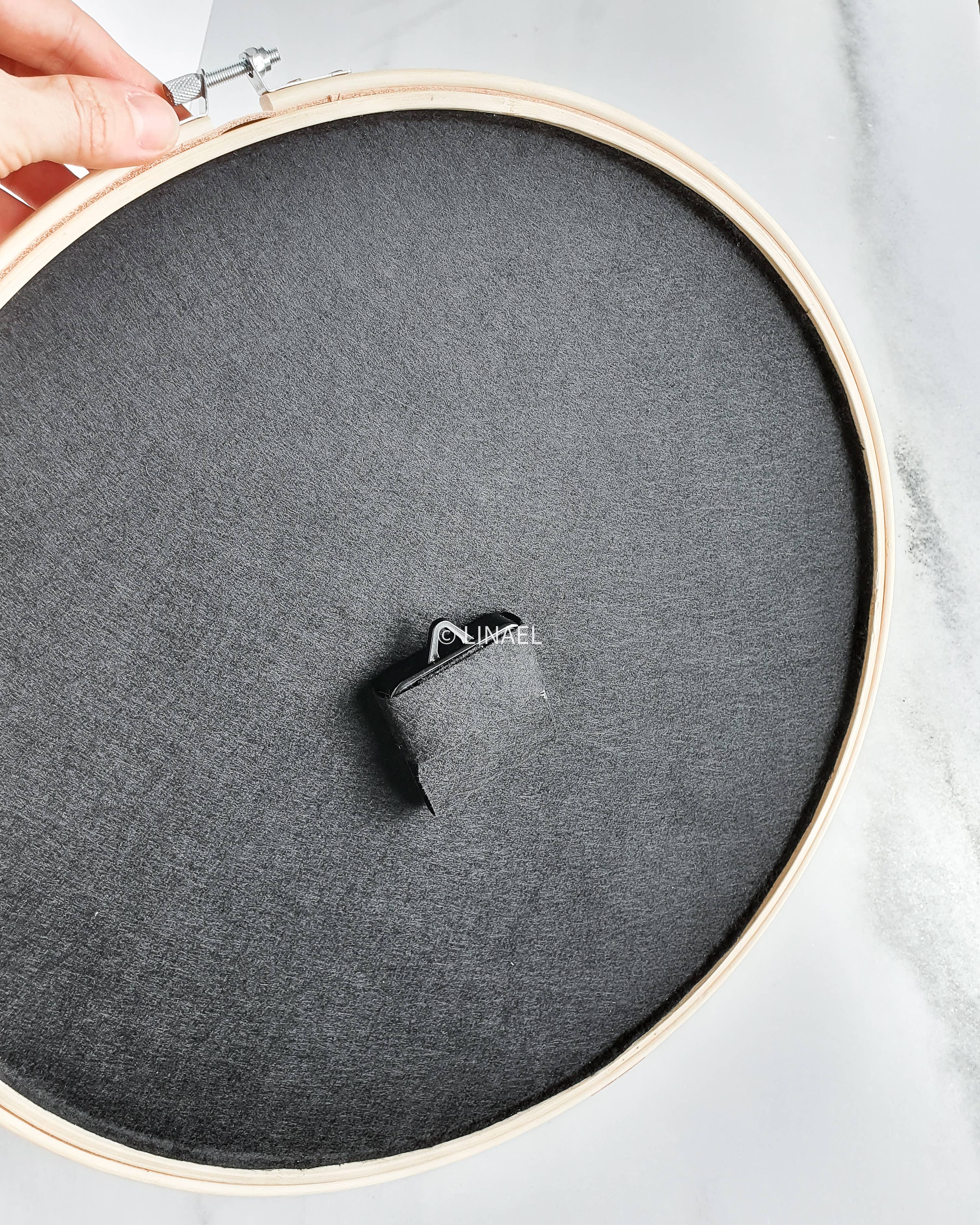 Linael - Wholesale Wall Clock - LEATHER WALL CLOCK – EXTRA LARGE SIZE – VEGTAN NATURAL4