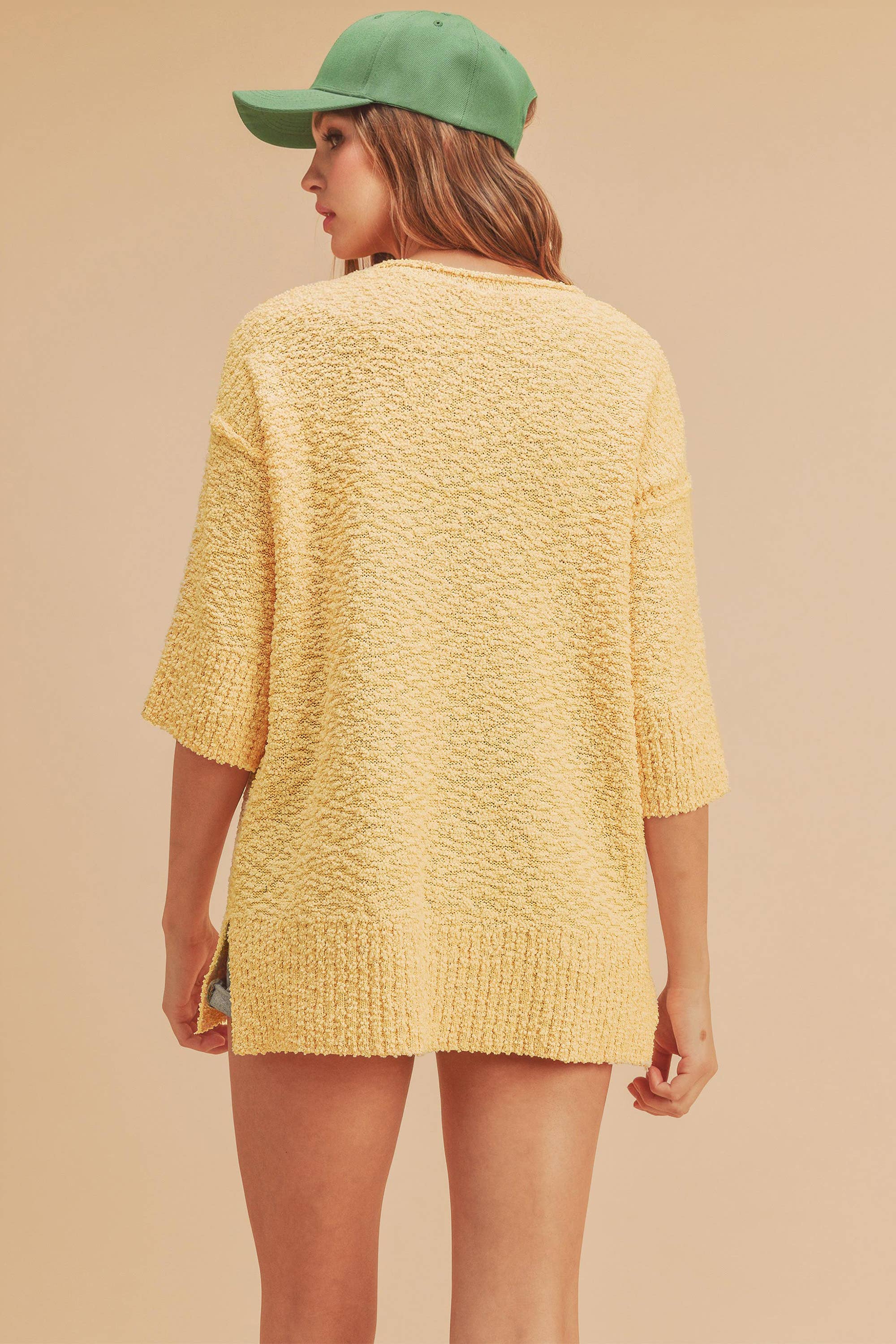 AEMI + CO - Wholesale Knit Sweater - Women's - 320AS Mandie Sweater 36