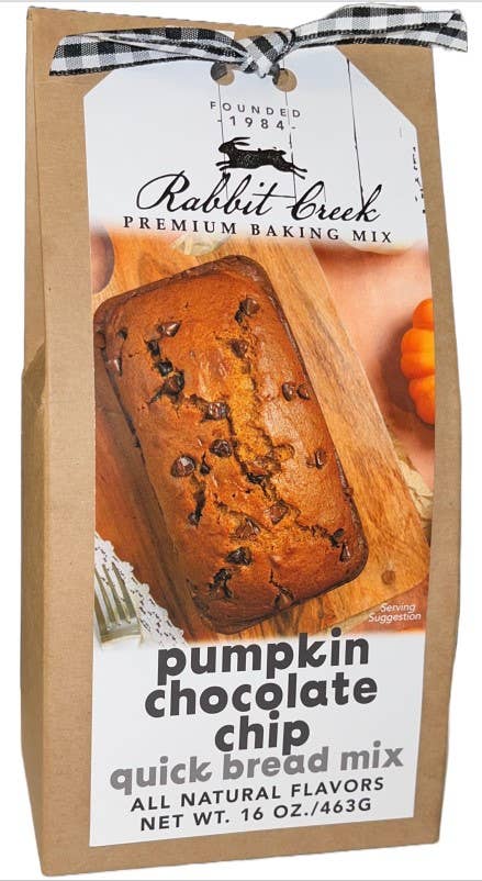 Rabbit Creek Gourmet - Wholesale Bread Mix - Pumpkin Chocolate Chip Quick Bread0