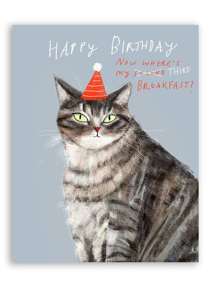 Birthday Breakfast for wholesale by The Dancing Cat