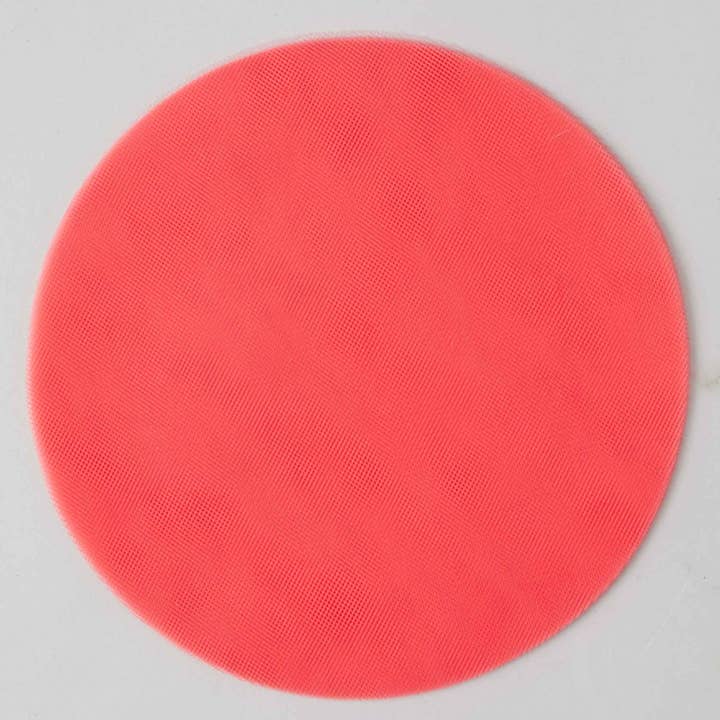 Tulle Circles 9" 25pc/bag - Coral for wholesale by Portofino International Trading, USA