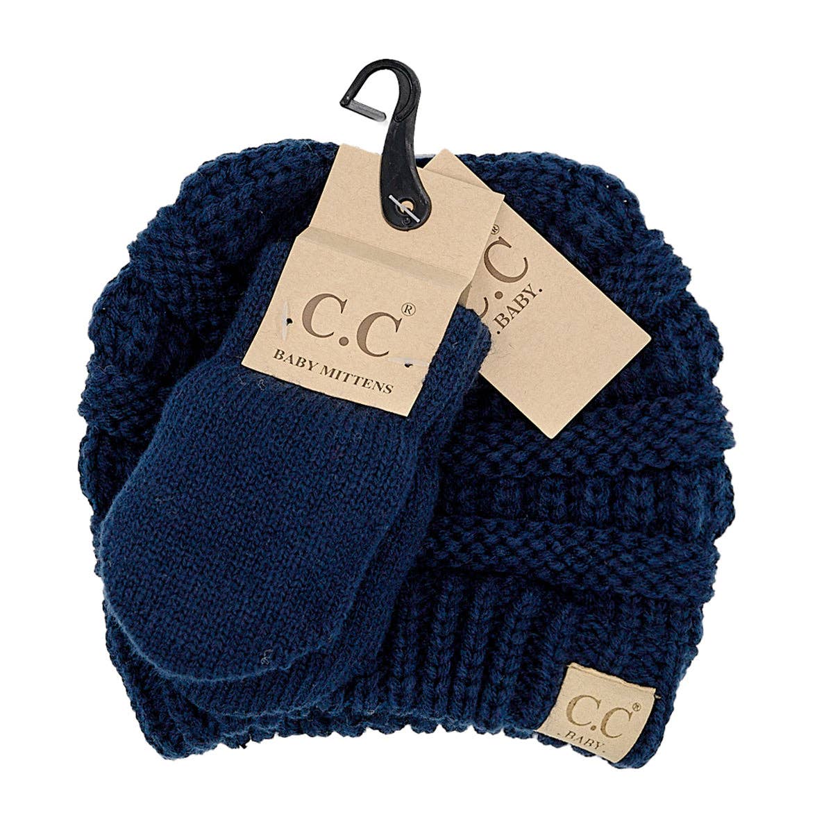 Truly Contagious - Wholesale Clothing Set - Baby - CC Baby Set | Popular CC Beanie & Mittens ( BABY-SET-1 )3