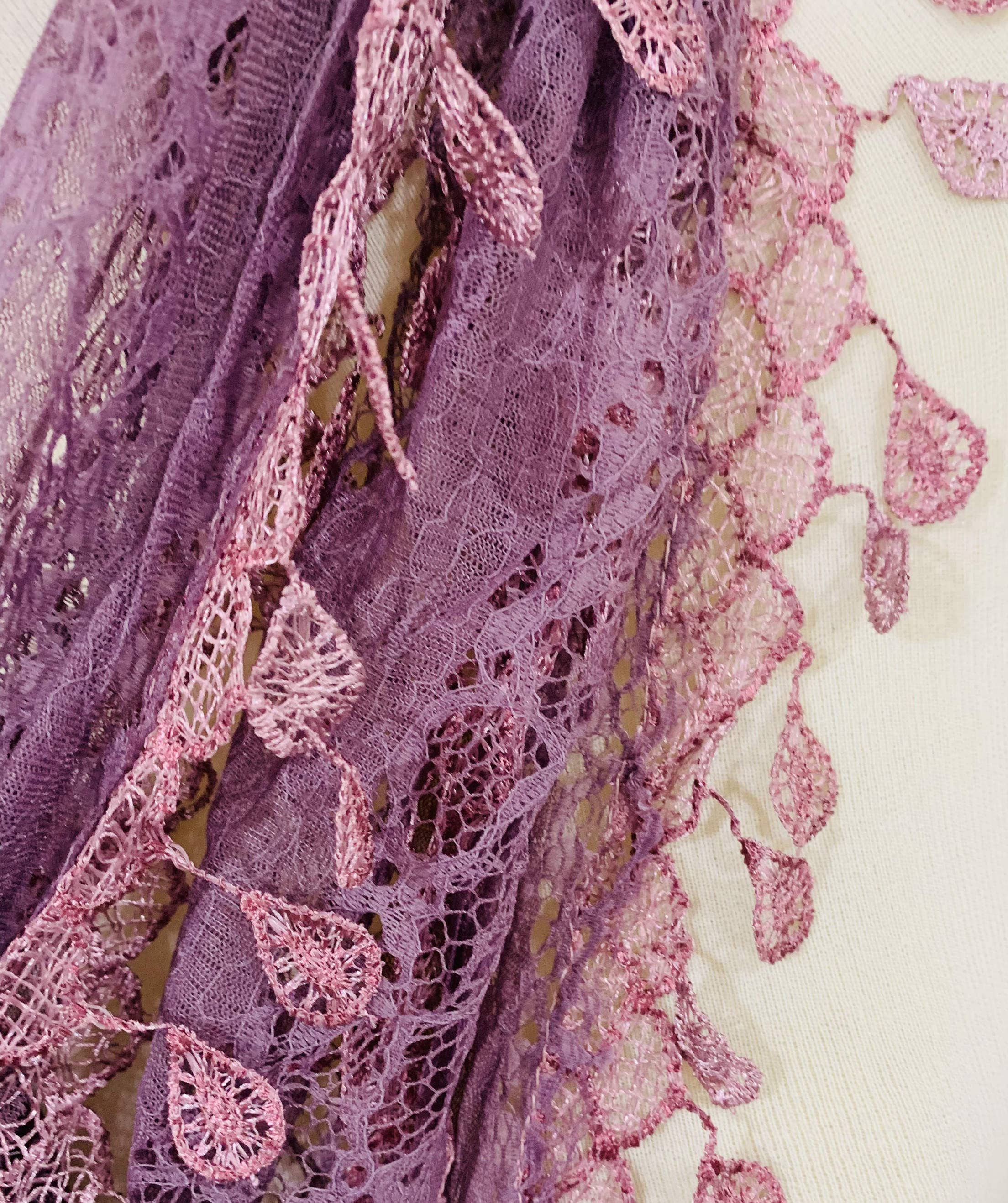 JC Sunny Fashion - Wholesale Scarf - Women's - JC014906 Gorgeous Elegant lace Infinity Scarf13