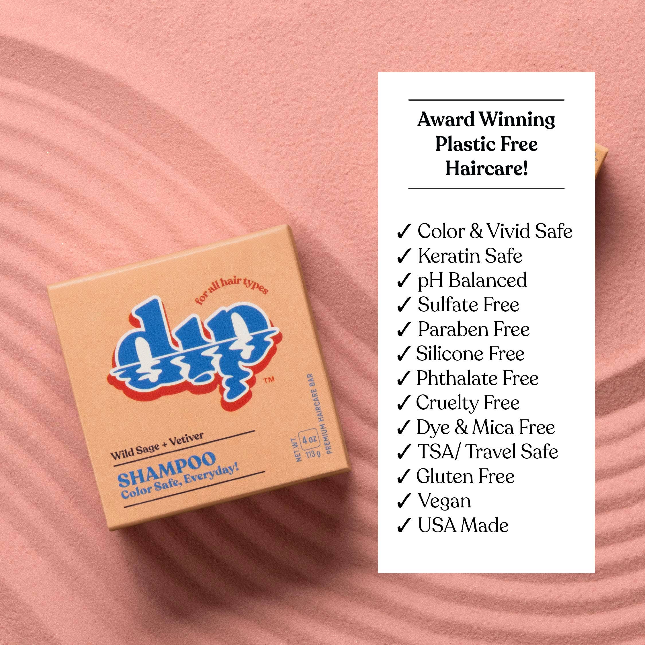 Dip - Wholesale Shampoo Puck/Solid Shampoo - Dip Shampoo Bar: Color Safe, Everyday - Wild Sage & Vetiver6