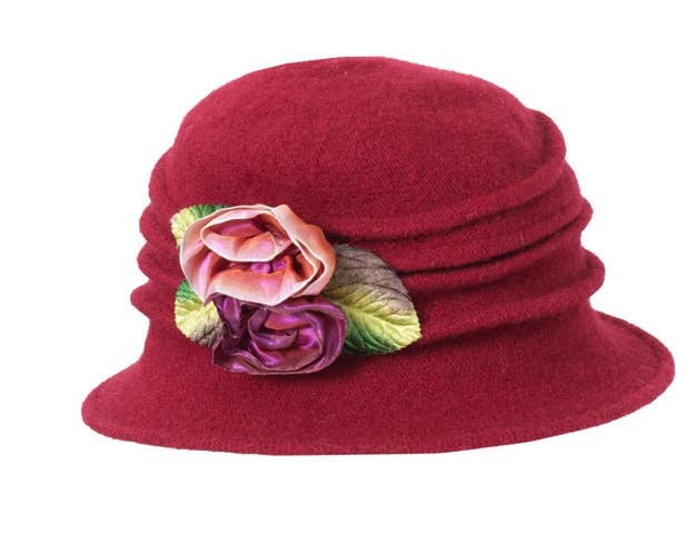 Toucan Hat Company/ Carole Amper - Vendita all'ingrosso Cappello cloche - Donna - Cloche Ombra Rosa3