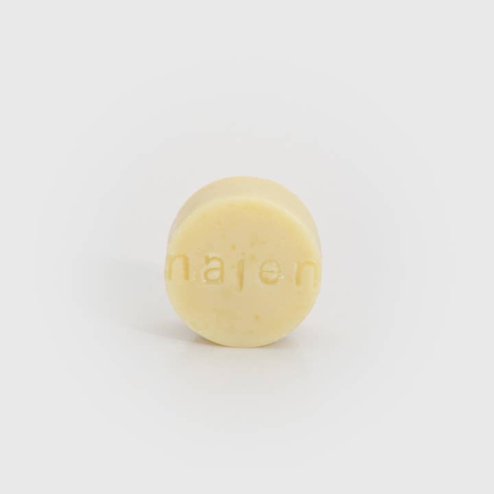 Solid shampoo with lemon rosemary, damaged hair for wholesale by najen nature