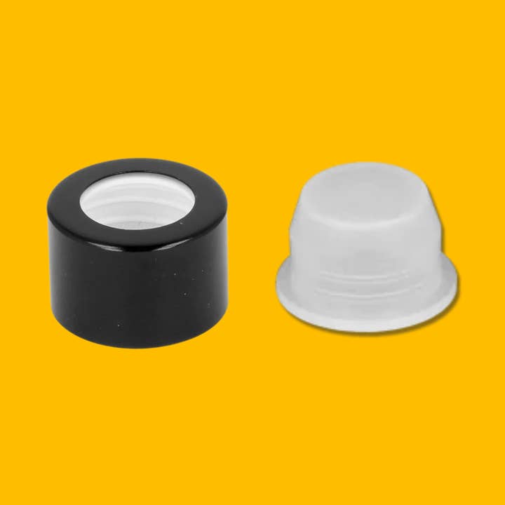 Black Diffuser Cap & Travel Plug for wholesale by TLLC Supplies