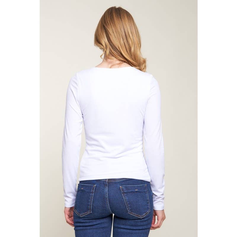 Popular 21 – wholesale Knit top – Women's – Double Layer Crew Neck Long Sleeve Rib Knit Top19