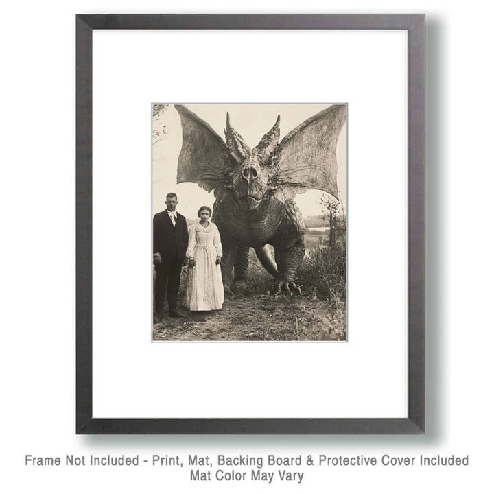 Mowbi - Wholesale Art Print - Unusual Pet - Cryptid Art Prints - 8"x10" Art Print for 11"x14" Frame
