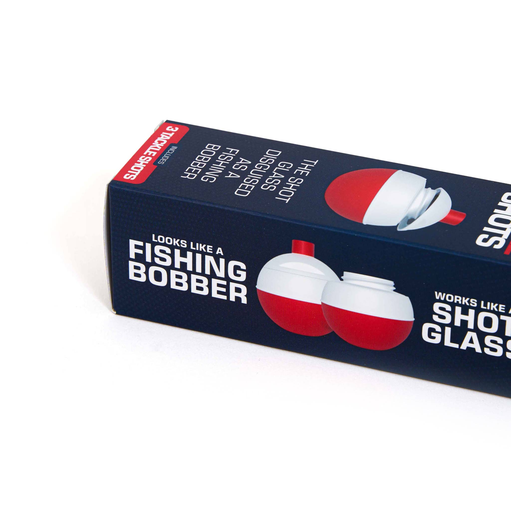 Sport Shots - Wholesale Shot Glass - Tackle Shots™ - Fishing Bobber Shaped Shot Glass1