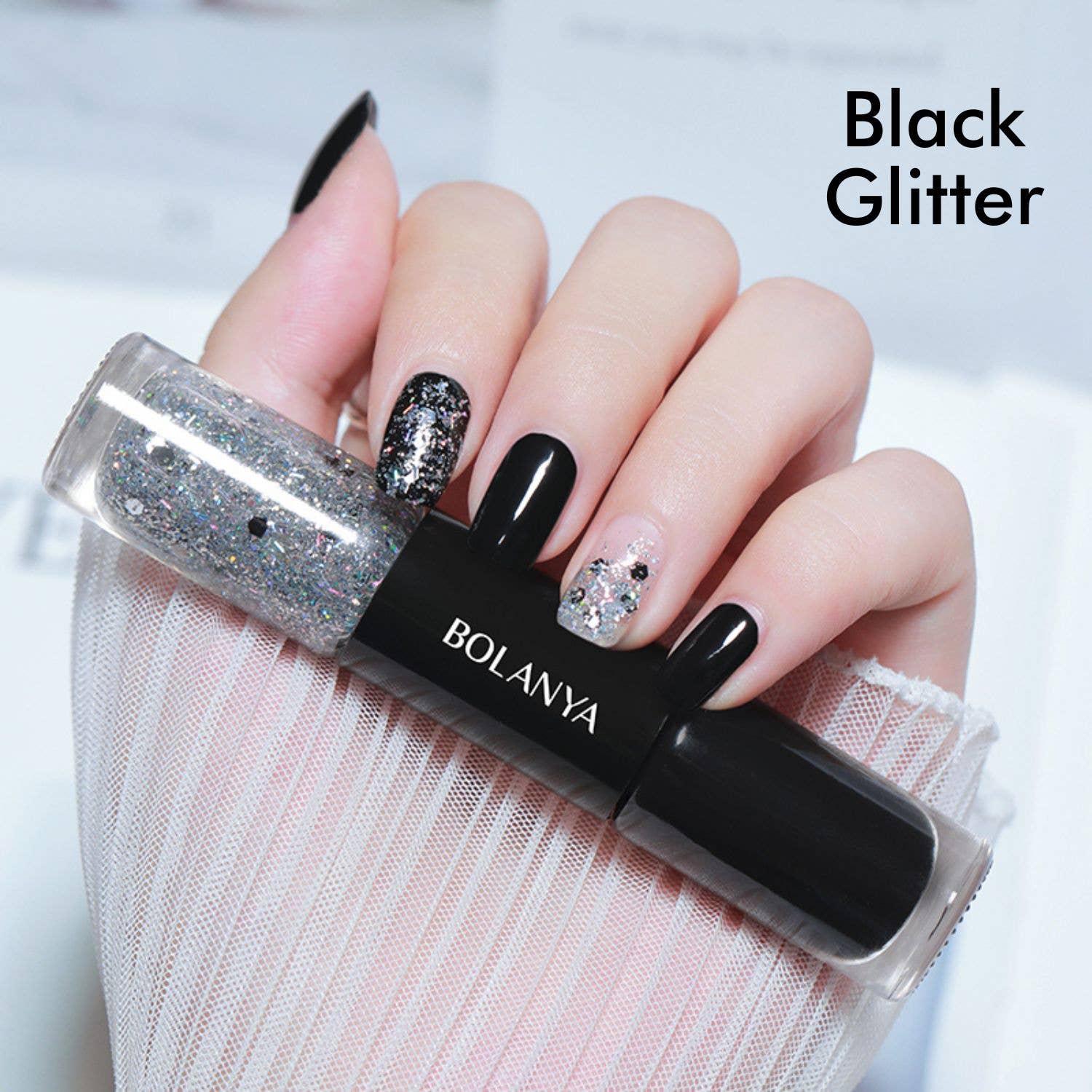 Tiny Gift Society – wholesale Nagellack – Dubbel nagellack - Trendiga färger, Glitter Polish Gift4