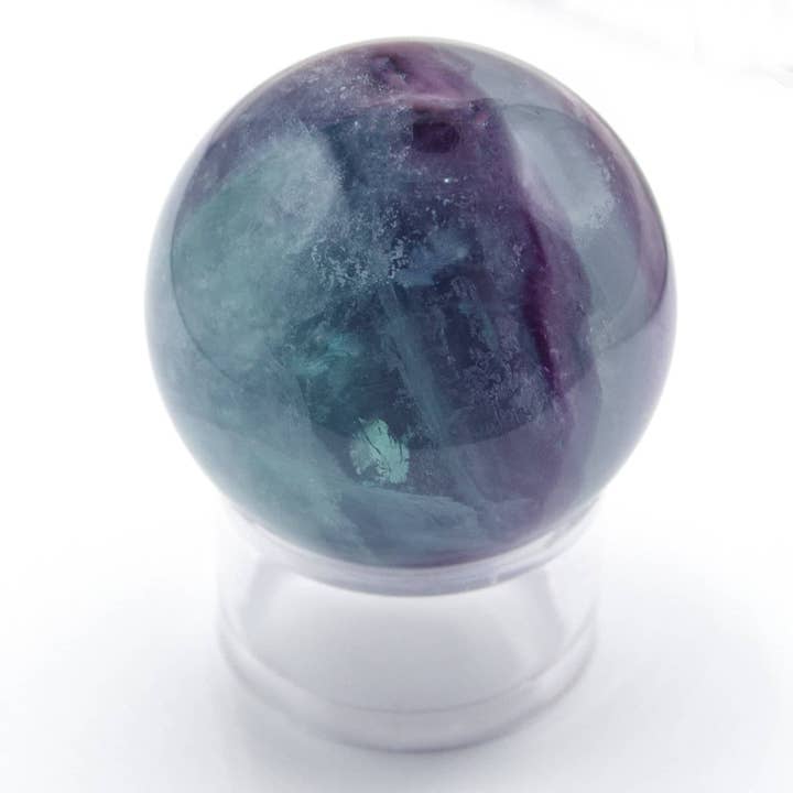 Tiny Rituals - Wholesale Spiritual Stone/Crystal - Rare Rainbow Fluorite Spheres - AAA Premium Quality19