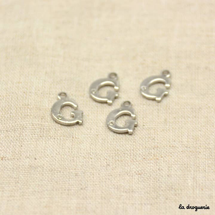 LA DROGUERIE - Wholesale Beads - Rhinestone Alphabet Pearl6