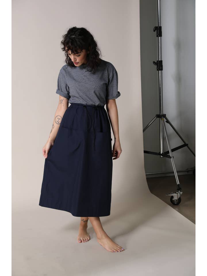 Christiane Strobel Constant Clothing - Wholesale Skirt - Women's - Sofie A Line Midiskirt1