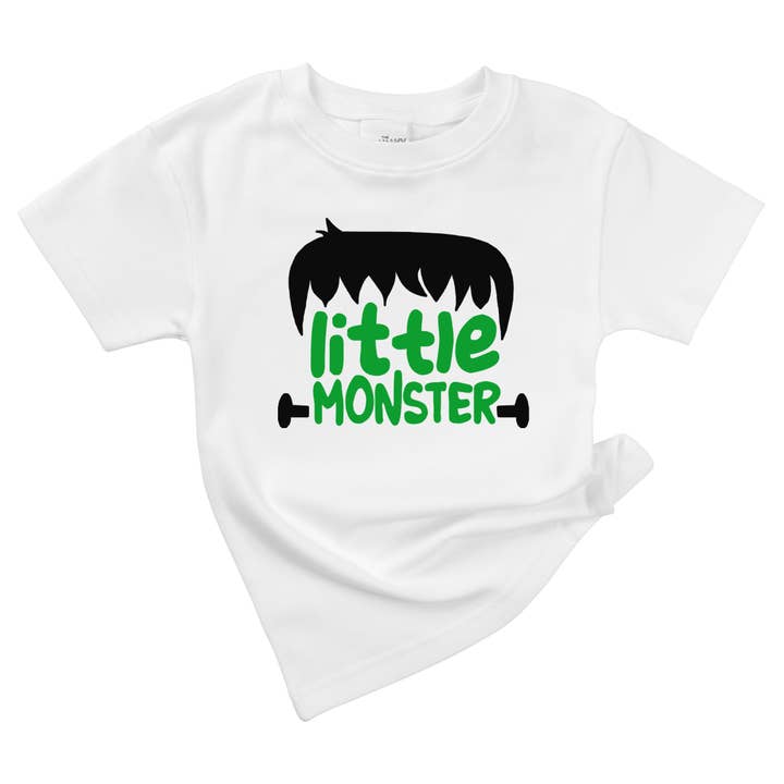 Little Monster Funny Halloween Baby Boy Bodysuit Kids Tee for wholesale by Spunky Stork