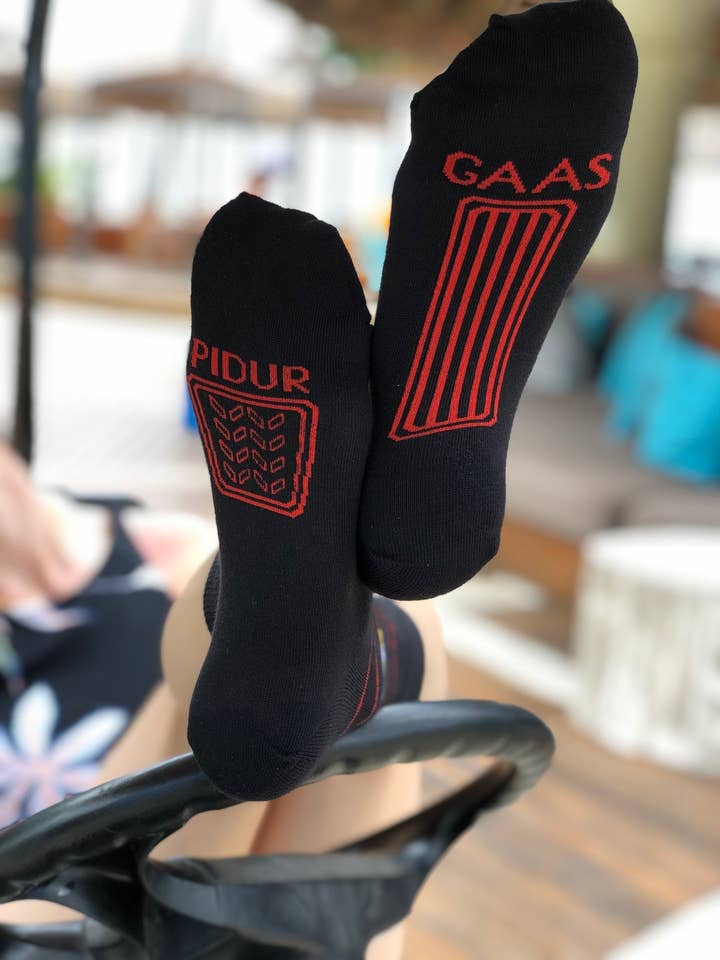 AUTOKOOL bomuldssokker for engroshandel hos Sokisahtel I BestSockDrawer