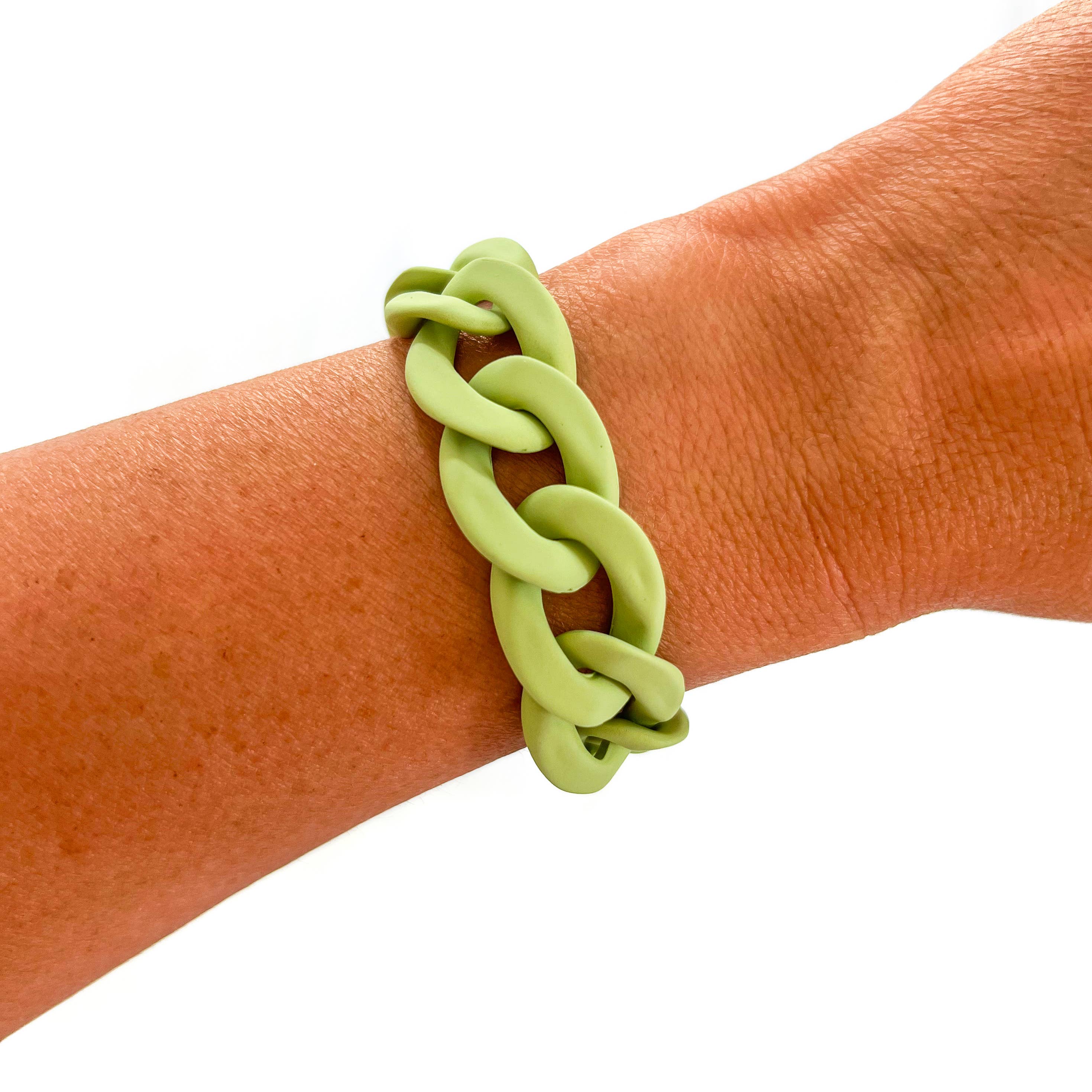 Savvy Bling - Wholesale Link & Chain Bracelet - All Chunky Acrylic Chain Link Bracelet14