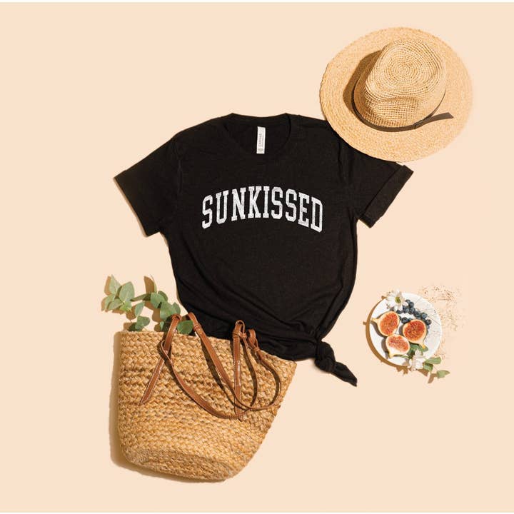 OAT COLLECTIVE - Wholesale Screen Printed T-Shirt - Women's - SUNKISSED Graphic T-Shirt