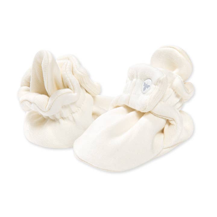 Burt's Bees Baby - Wholesale Booties - Baby - Solid Organic Cotton Baby Booties