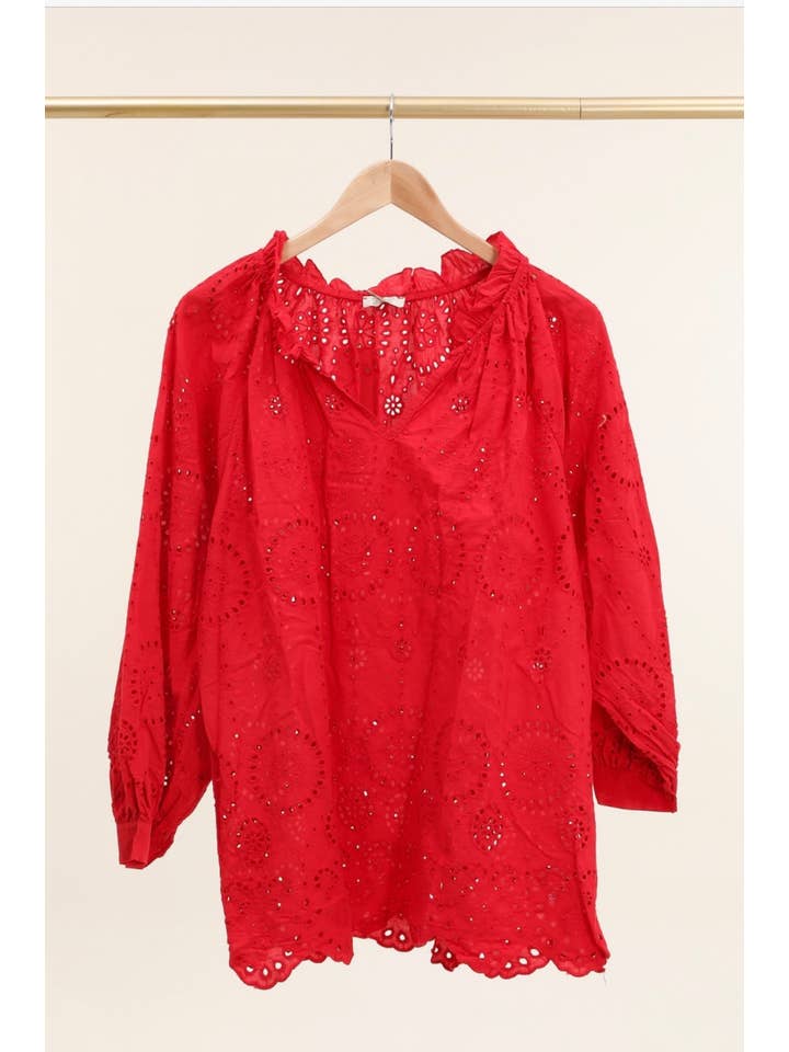 LÉA & LUC - Wholesale Blouse - Women's - 100% Cotton Blouse REF. 1216812