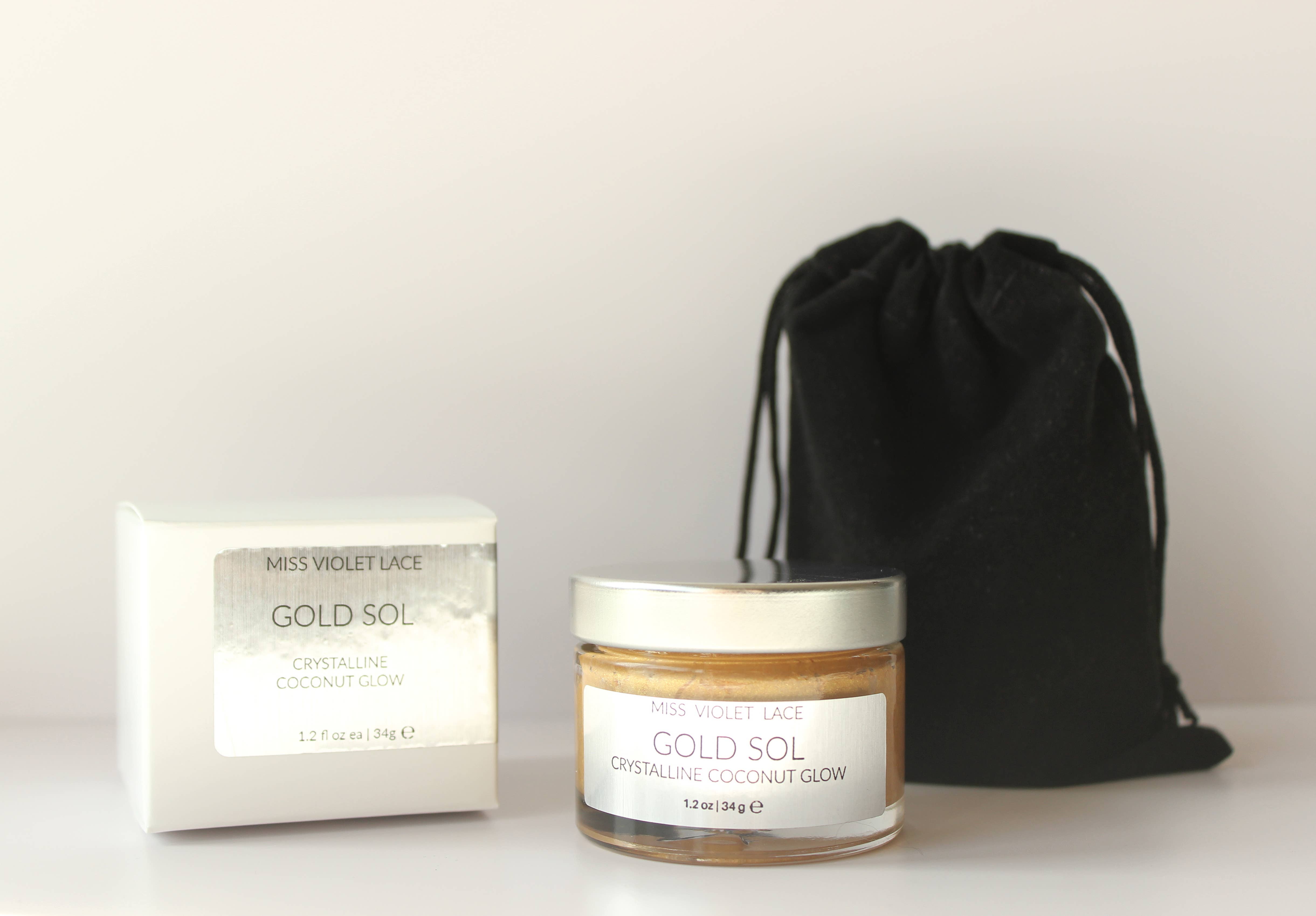 Miss Violet Lace LLC - Wholesale Body Cream/Lotion - Gold Shimmer Cream · Coconut Body Lotion // Gold Sol2