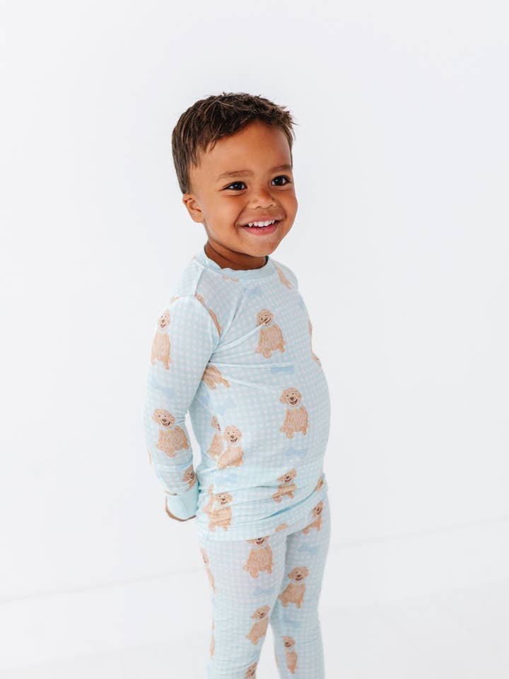 Kiki + Lulu - Wholesale Sleepwear Set - Kids - Dreaming of Doodles Kids Pajamas10