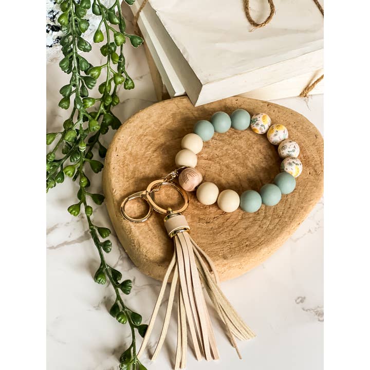 The Inspiration Haven - Wholesale Keychain - Women's - Silicone Beaded Wristlet Keychain Full Set (60 keychains)2