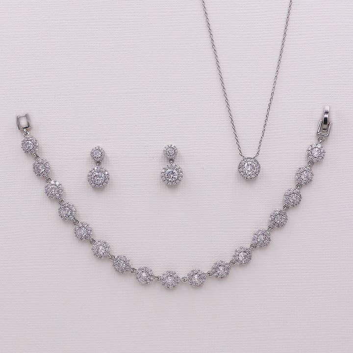 allureweddingjewelry - Wholesale Jewelry Set - Aubrie Bridesmaids Jewelry Set