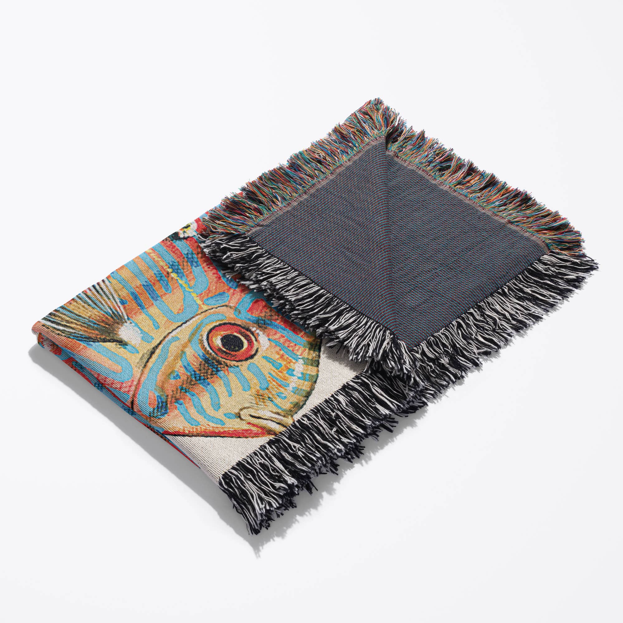 3dRose - Wholesale Throw Blanket - 3dRose, Discus Fish with Young Feeding off of the Parent fish, Blanket3