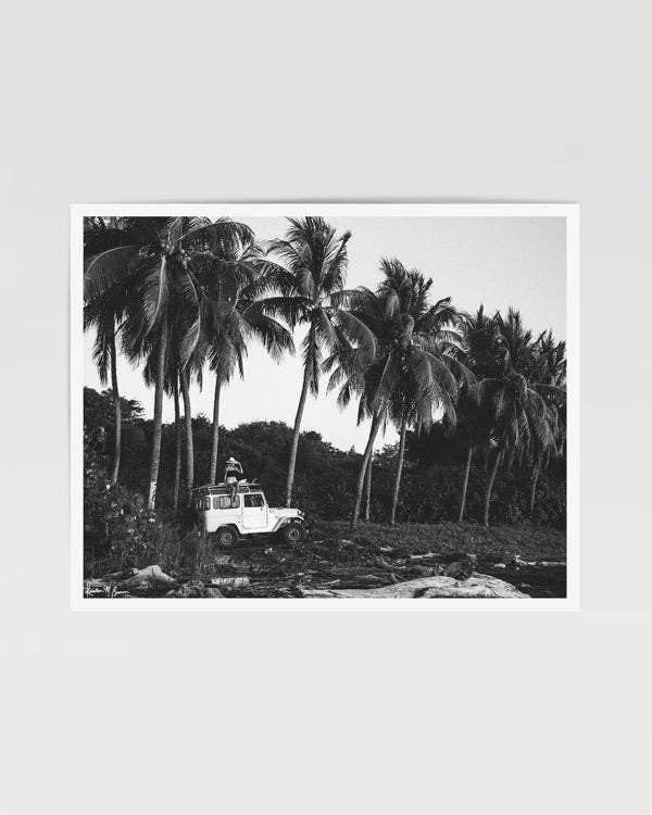 The Sunset Shop - Wholesale Art Print - Surf Bandida - Black & White4