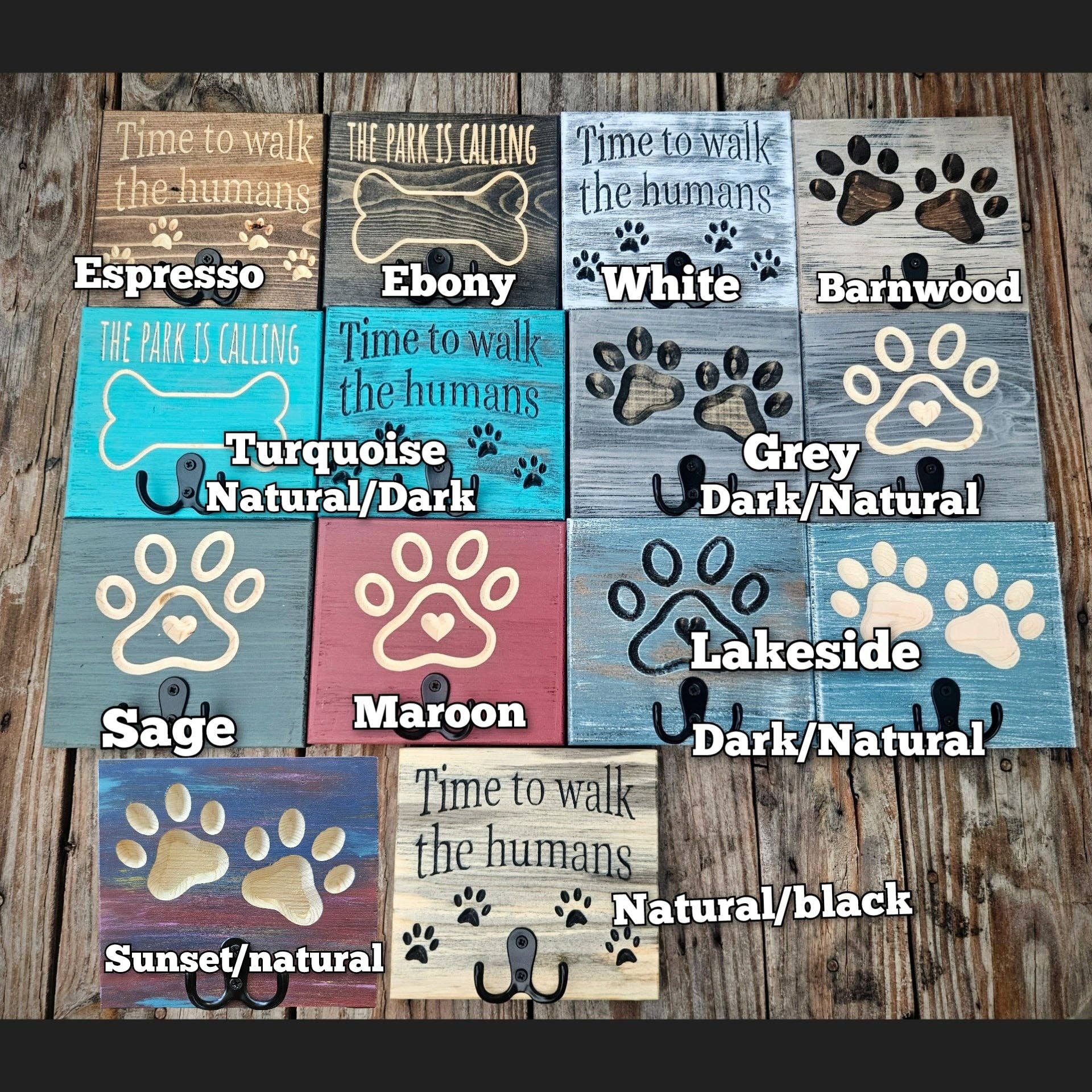 Knotty Pine Woodworks - Wholesale Wall Hook - Leash Hooks5