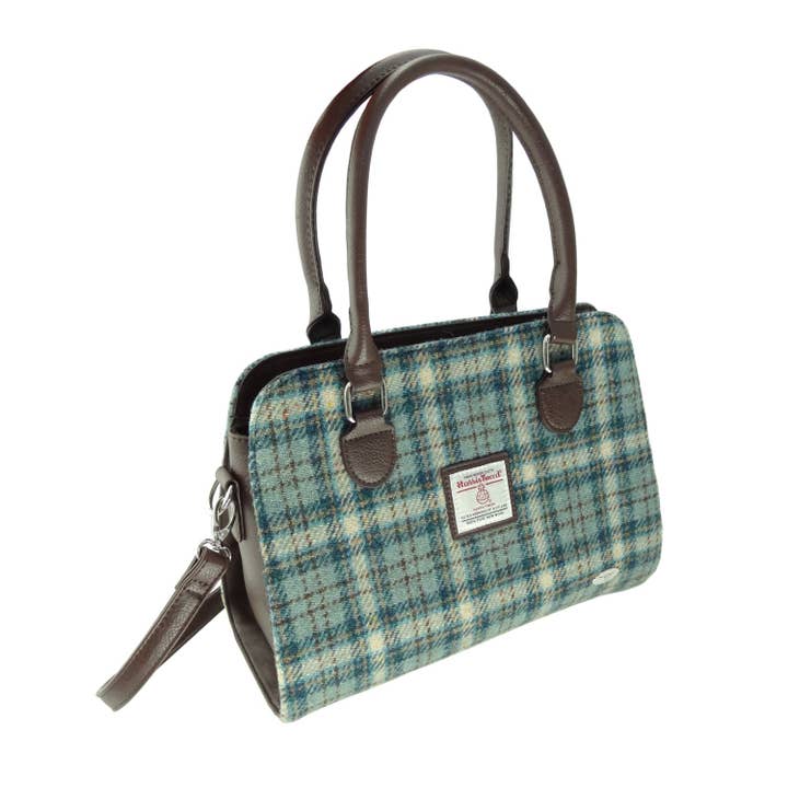 Glen Appin Of Scotland - Wholesale Tote Bag - Women's - LB1227 Harris Tweed 'Findhorn' Midi Tote Bag9