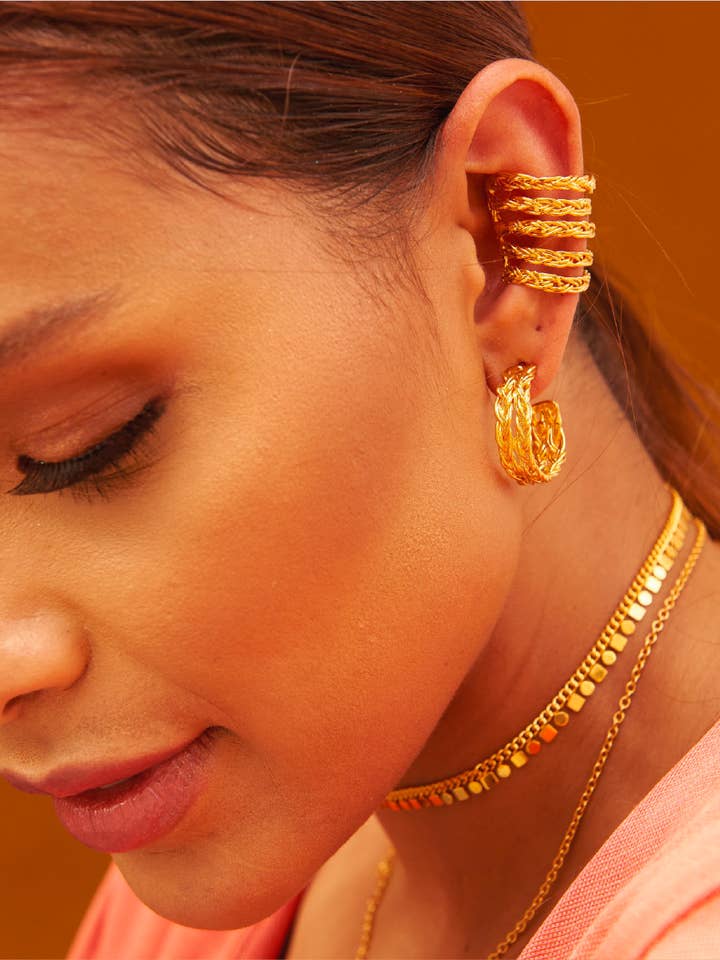 De La Concepcion Earcuff for wholesale by Katy Bustillo