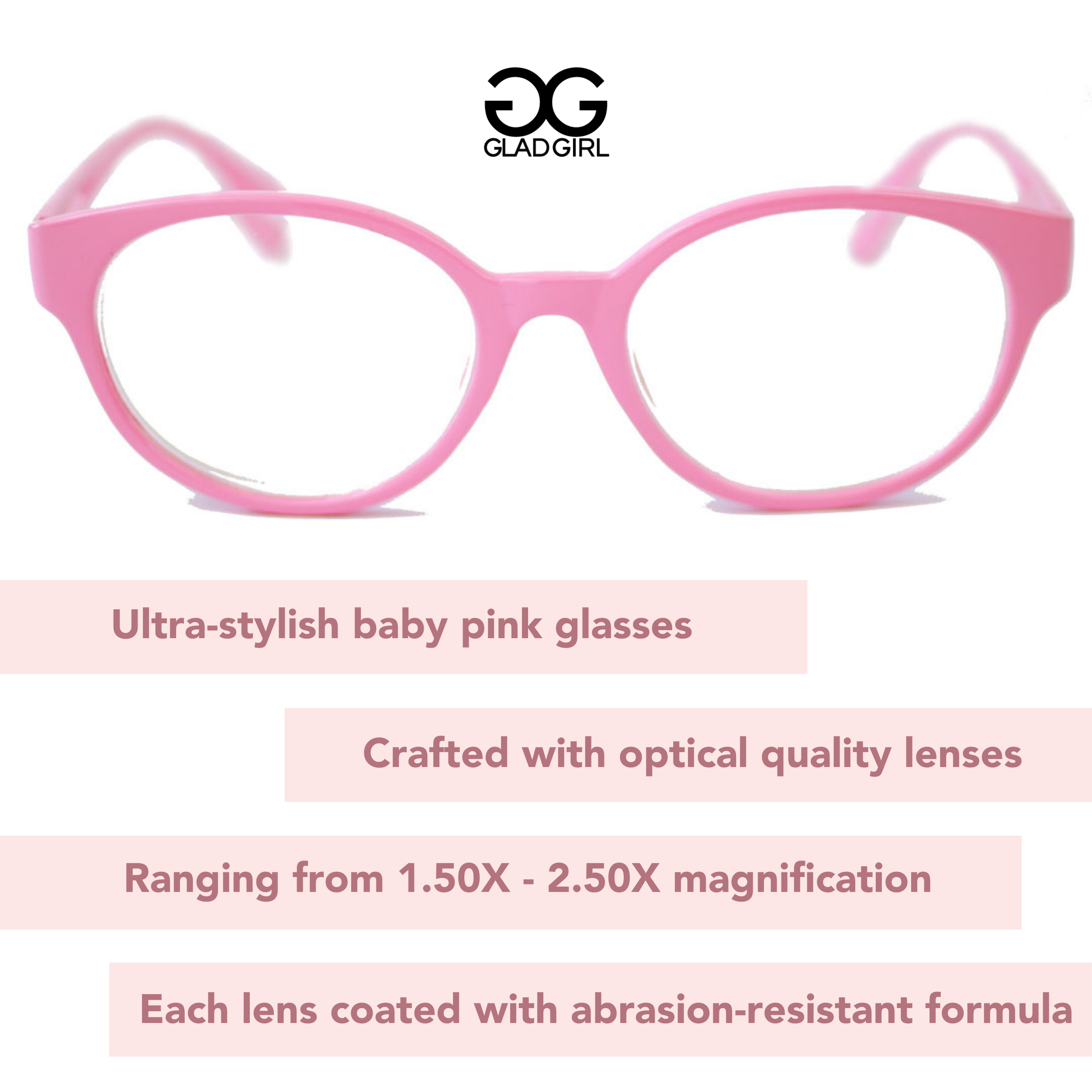 GladGirl - Wholesale Eyeglasses – Women's - Lash Larger Eyelash Extension Magnifying Glasses2
