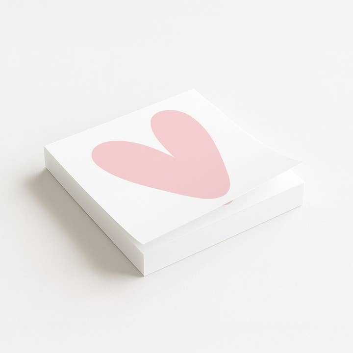 Large Heart Sticky Notes for wholesale by Enchanted Farie Designs