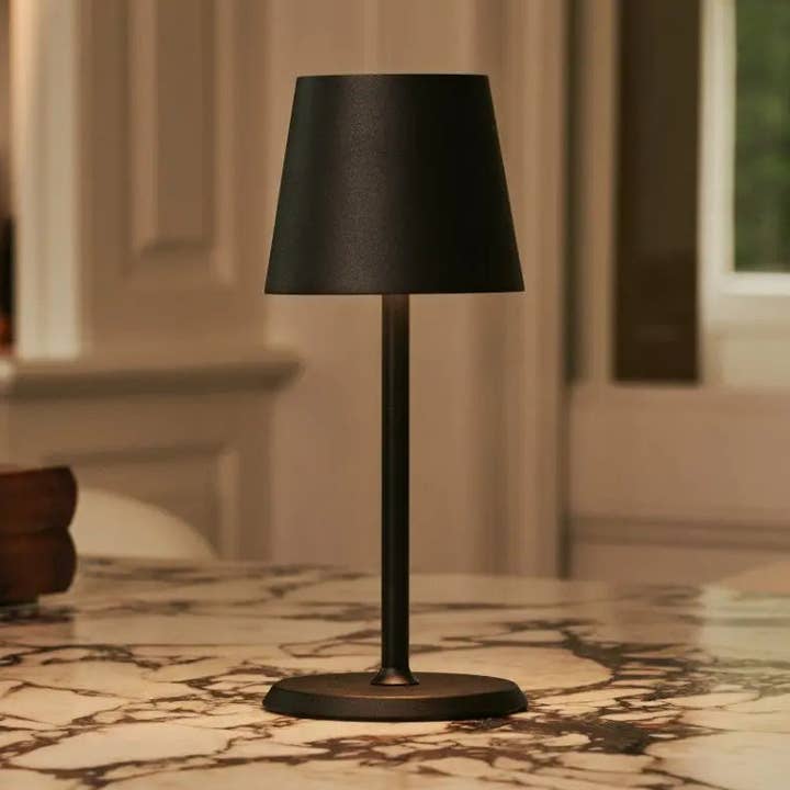 James Black Rechargeable Table Lamp | Cordless, Dimmable & Elegant for wholesale by Tavellio