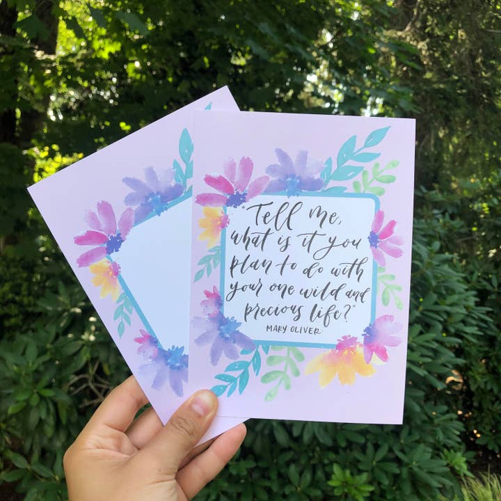 Impressão artística em moldura floral em aquarela, impressão de arte personalizada, quadro de citação personalizado, convite, moldura de videira, convite para chá de bebê, chá de panela por atacado de Paint It Forward