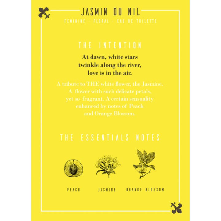 Les Parfums D'Uzège – wholesale Perfume/eau de toilette – Nile Jasmine Eau de Toilette - 50ml3