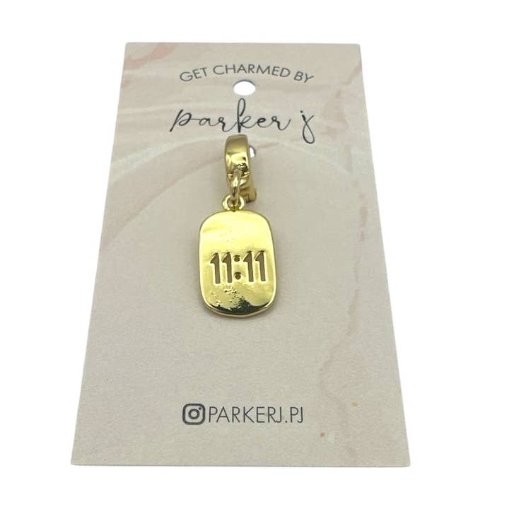 11:11 Charm för wholesale av Parker J Jewelry & Charm Bar