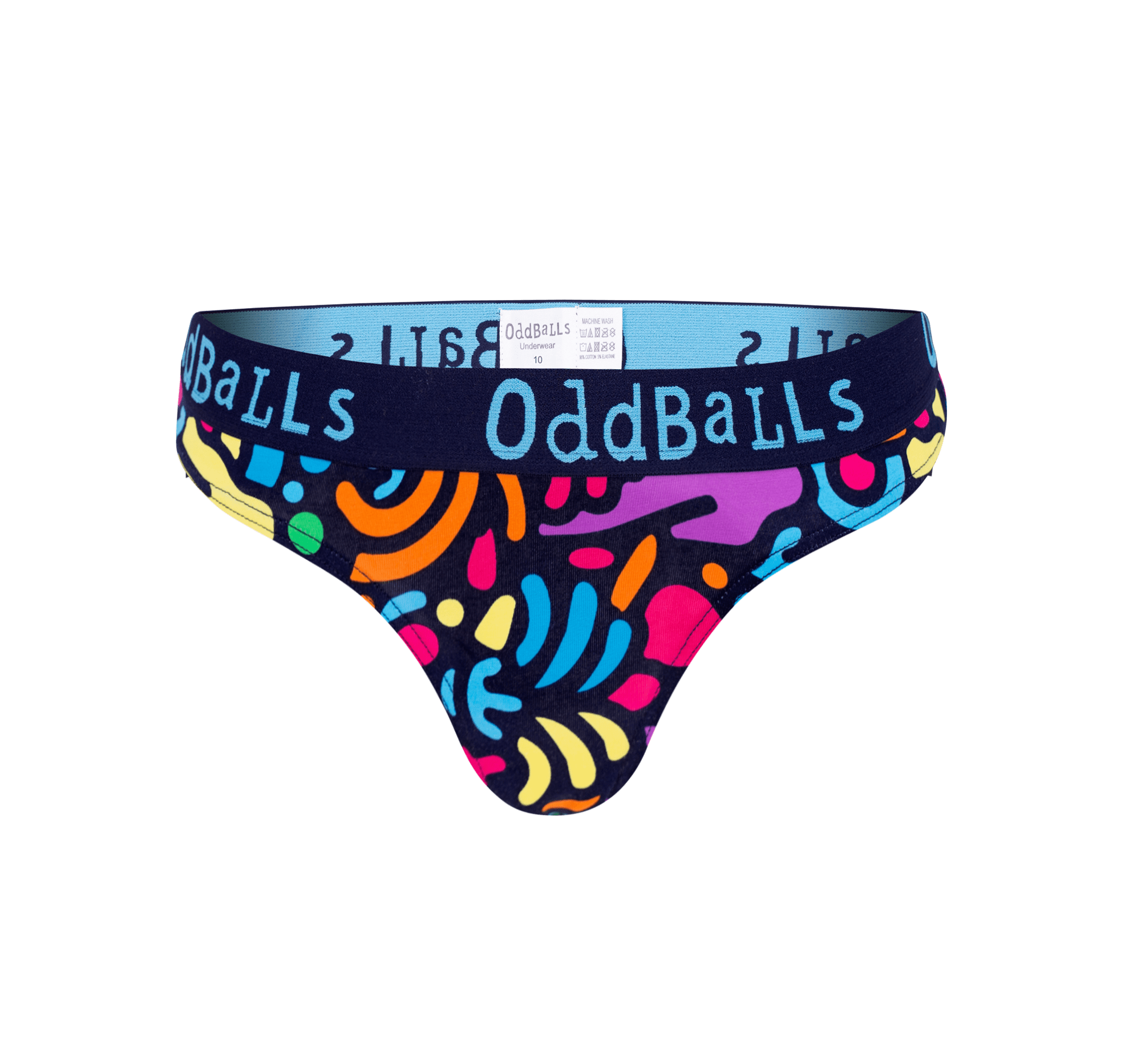 OddBalls – wholesale Underwear – Women's – Jurassic - Ladies Thong1