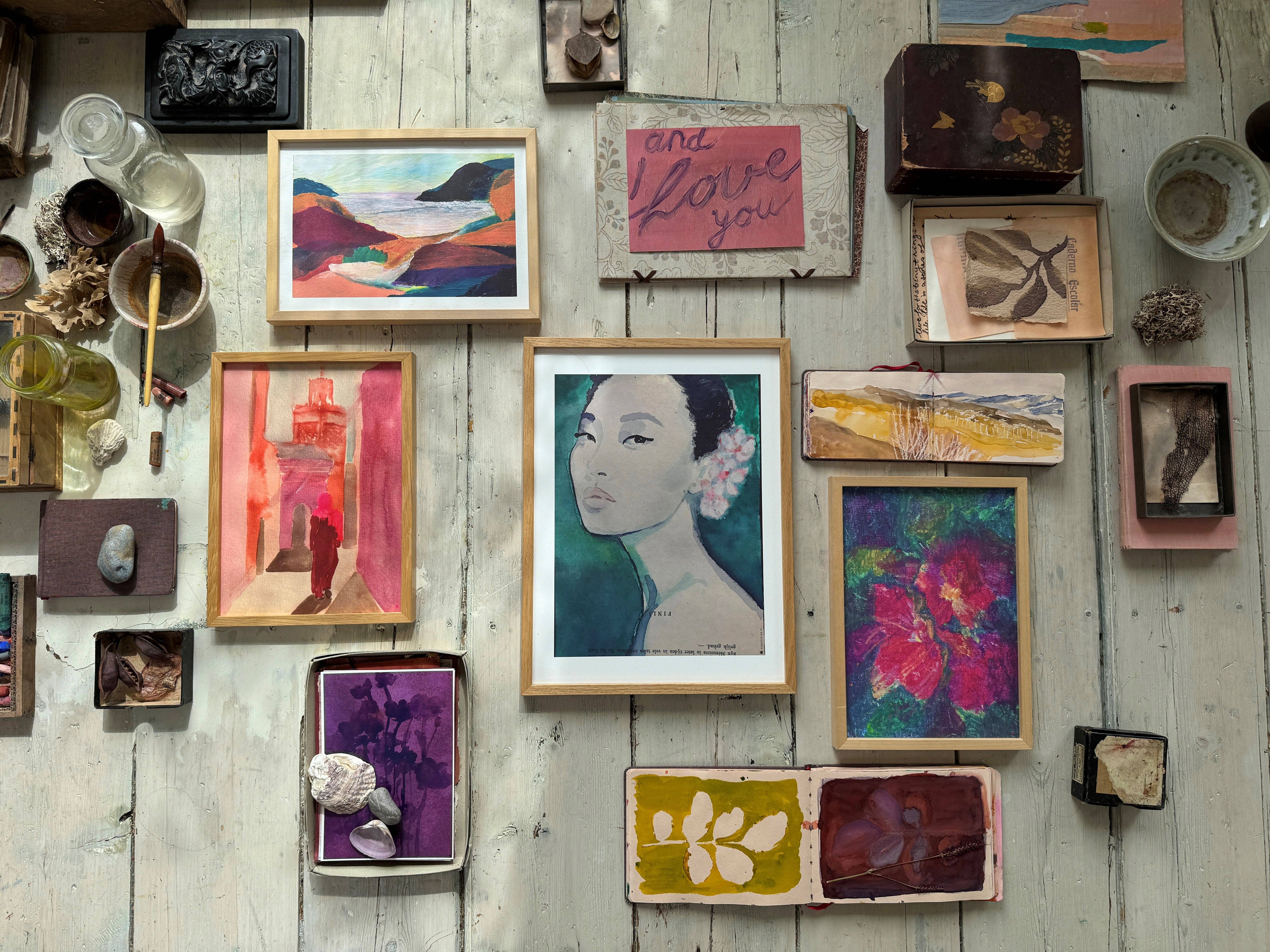 tinystories - Vente Affiche d'art - Art Print "Dans Les Rues De Marrakech"6