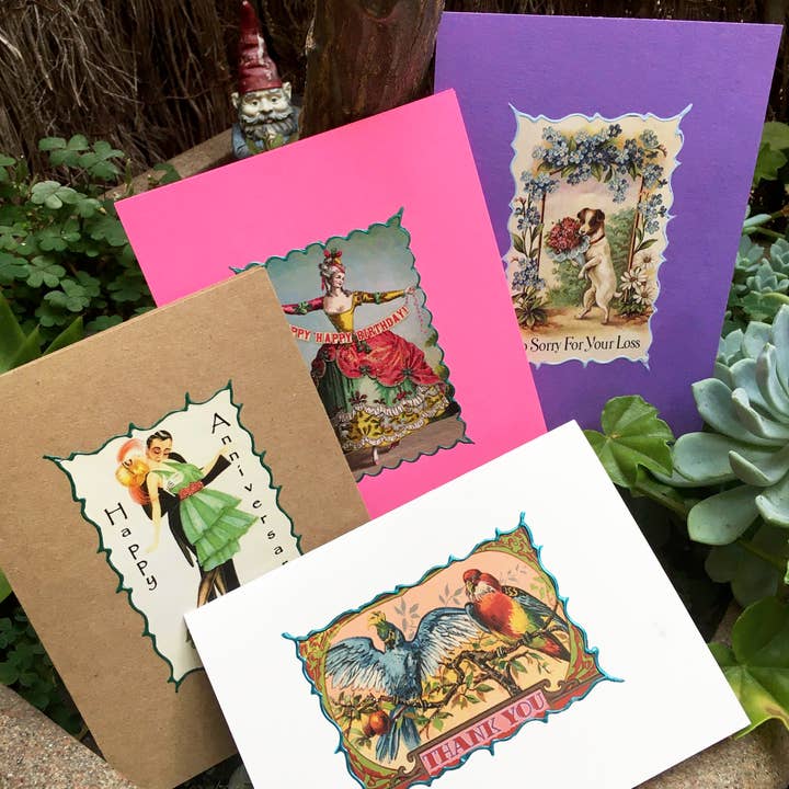 Birthday, Thank You, Sympathy, Anniversary Cards for wholesale by Seventh Muse