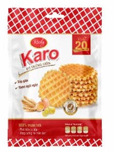 Karo Waffles de Manteiga Crocantes por atacado de G CHOICE by LNS International Corporation