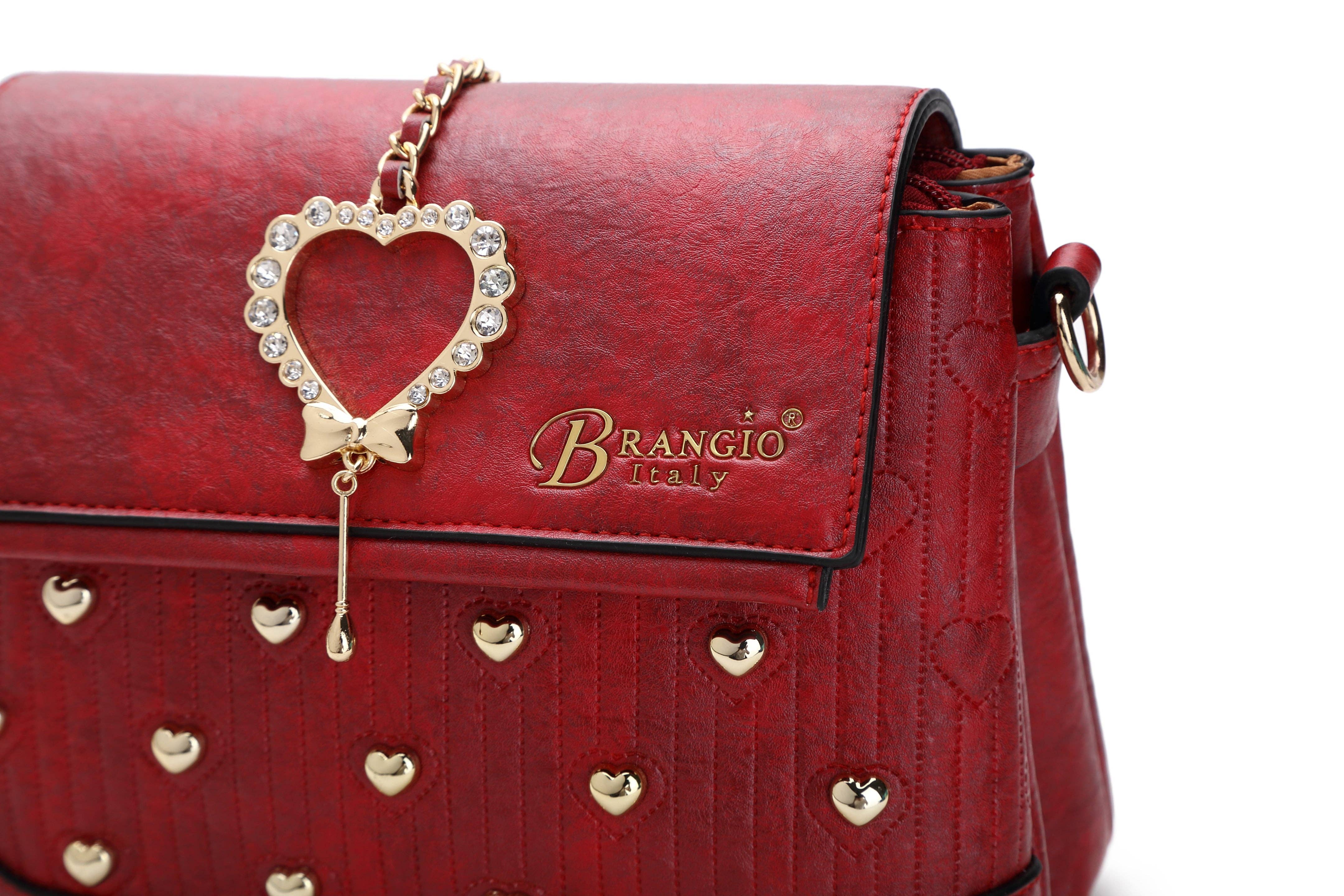 Brangio (Italy) Company Inc. - Vente Sac à bandoulière – femme - Sac bandoulière Brangio Italy Glow Heart3