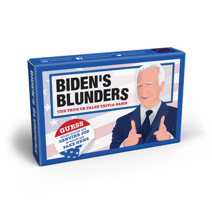 Bubblegum Stuff US - Wholesale Card Game - Biden's Blunders Card Game
