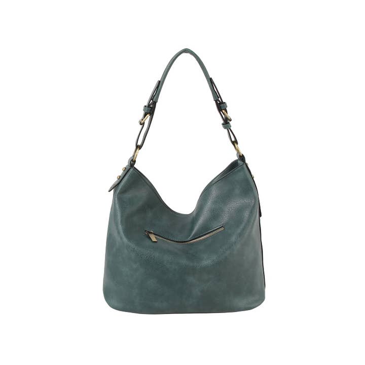 Handbag Factory Corp - Wholesale Shoulder Bag - Women's - Trendy design two front zipper hobo shoulder bag2