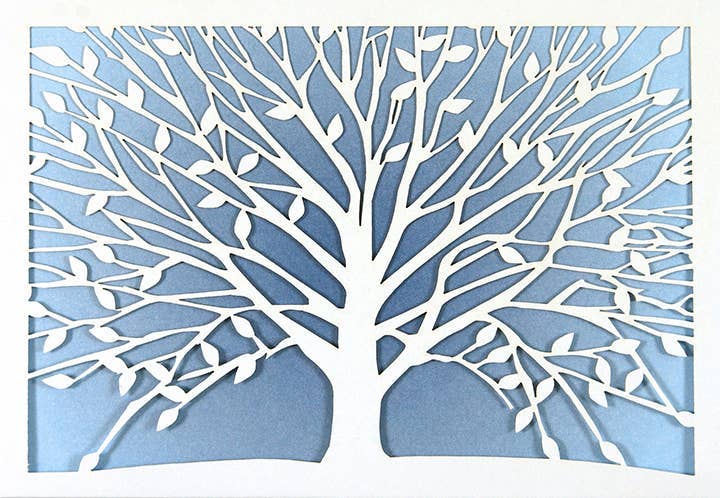 Peter Pauper Press, inc. – wholesale Stationery/notecard set – Tree of Life Laser-Cut Note Cards0