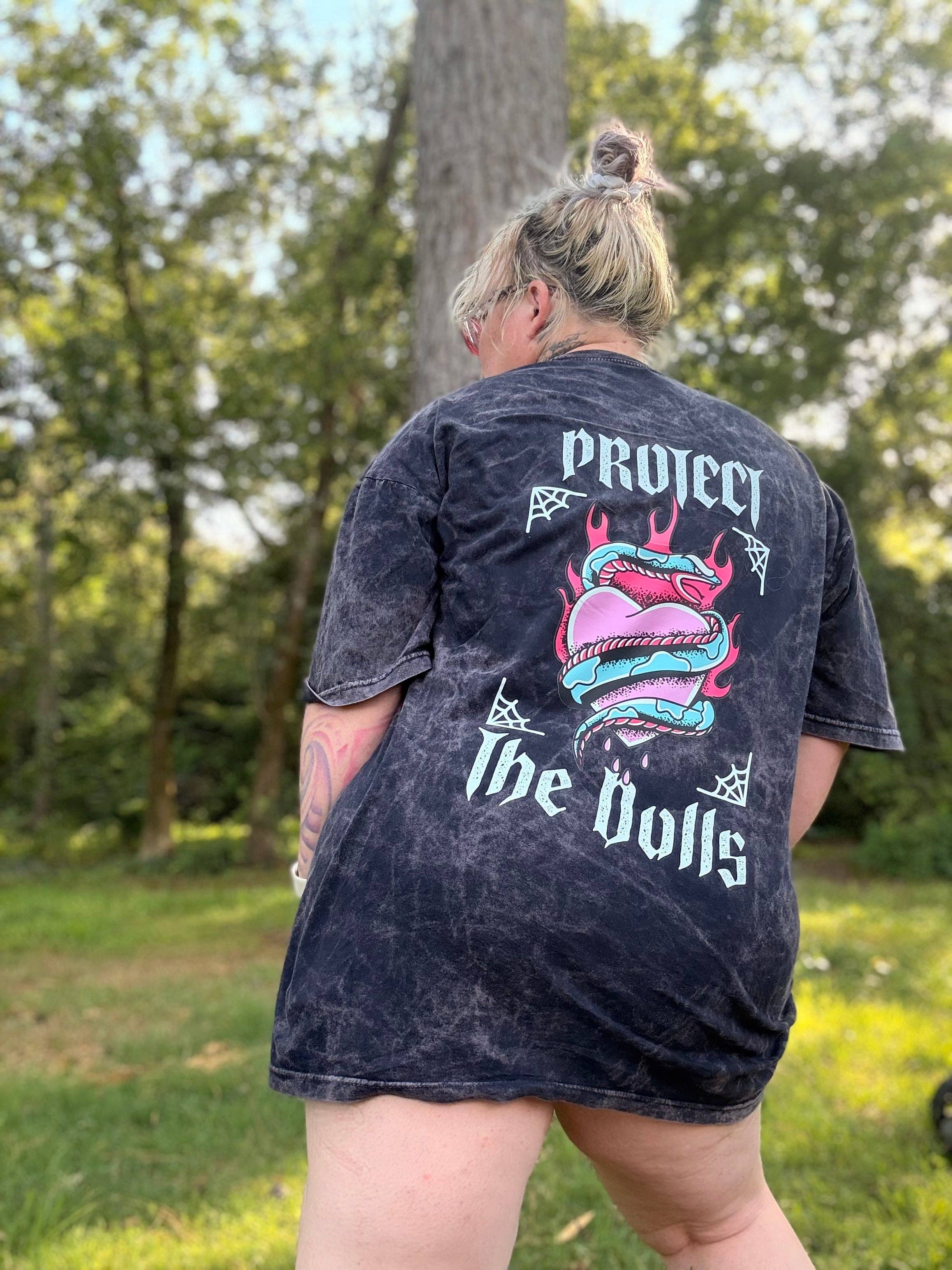 Kennidi Co. - Venta al por mayor Camiseta serigrafiada - Mujer - Protege la camiseta vintage de muñecas Lane Seven2