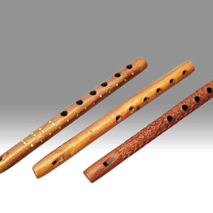 R. Expo/Song of India - Vendita all'ingrosso Strumenti musicali - Flauto in legno Sheesham